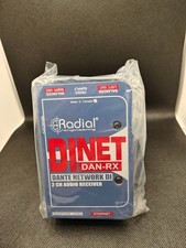 Radial DiNET DAN-RX2 2-Channel Dante Network Receiver