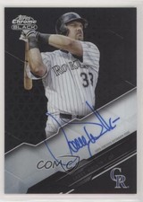 2020 Topps Chrome Black Chrome Black Auto Larry Walker #CBA-LW Auto HOF 6ns