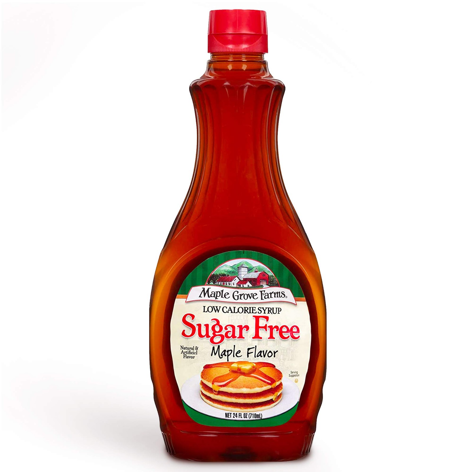Maple Grove Farms, Sugar Free Maple Flavoured Syrup - Guilt Free Waffle Syrup...