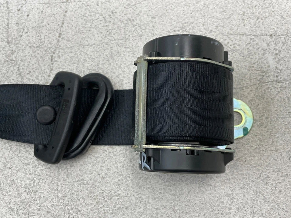 Retractor de cinturón de seguridad trasero derecho pasajero Lotus Evora 2010-2014 negro 1612 OEM Foto 2 de 4