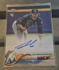 2018 Topps Chrome - Rookie Autographs Dillon Peters #RA-DP (AU, RC)