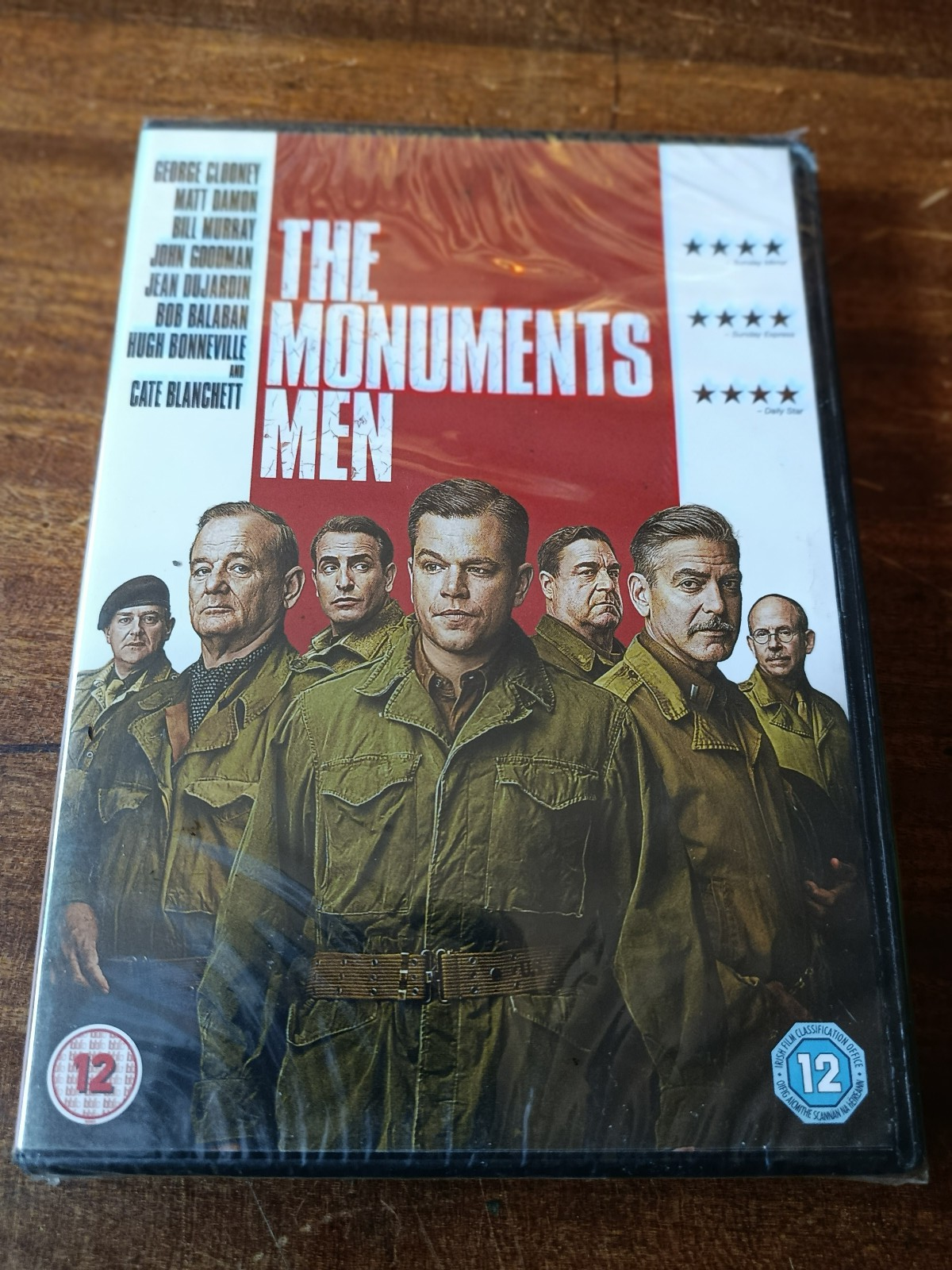 The Monuments Men (2014) NEW SEALED DVD