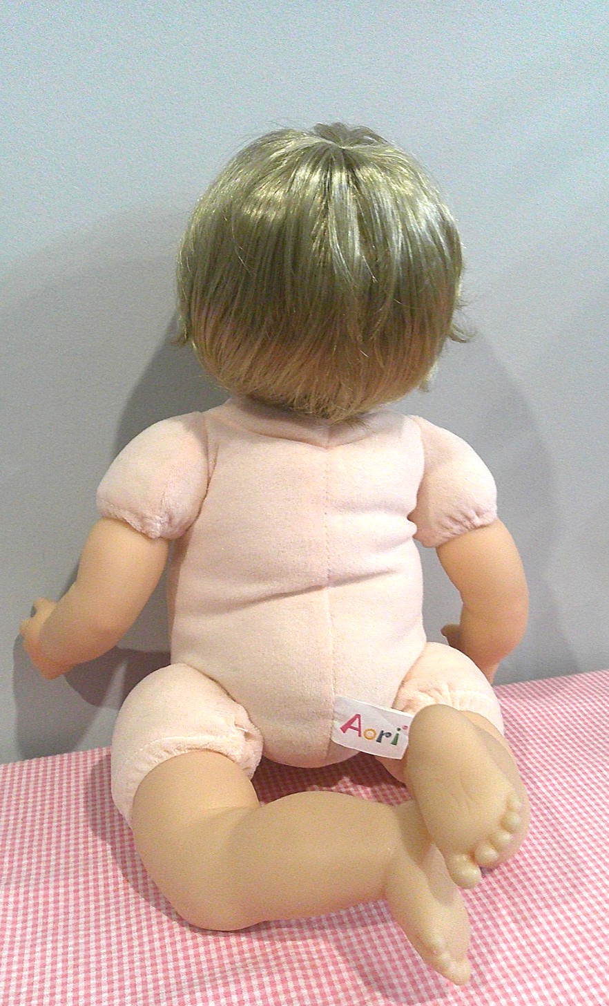 Wonderful Reborn Vinyl & Cloth Baby Doll by Aori & joovy Car Seat/Carrier