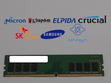 Major Brand 8 GB PC4-19200 DDR4-2400 1Rx8 DDR4 Desktop Memory