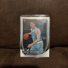 2025-26 Bowman Basketball - Kon Knueppel - RC - BRR-4 Red Rookie Refractor SSP