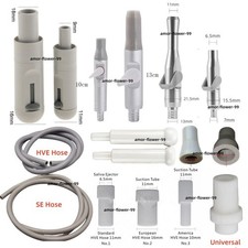 Dental Saliva Ejector Suction Valve High Strong HVE Weak SE Tip/Tube Adaptor