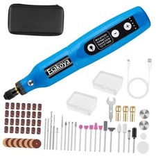 Cordless Rotary Tool, Mini Power Rotary Kit with 75 Accessories, 5 Variable