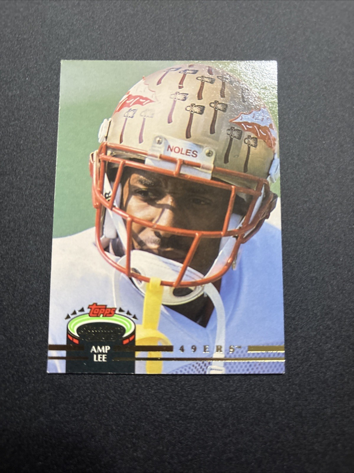 1992 Topps Stadium Club Amp Lee RC #583 San Francisco 49ers Florida State