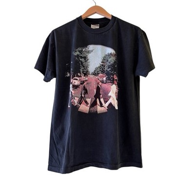 VTG The Beatles Abbey Road Band T Shirt Size Large Modern Single