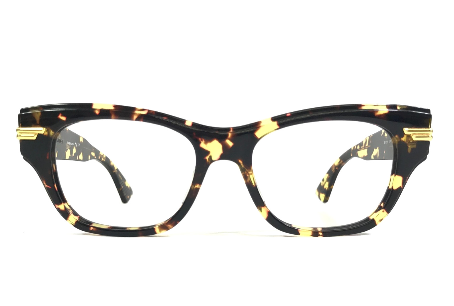 Bottega Veneta Eyeglasses Frames BV1152O 002 Tortoise Cat Eye Full Rim 51-17-145 43890₽