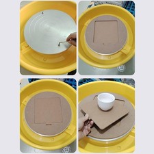 Bat System for potter’S Wheel Bats Adapter Accessories Bat Tool Set for Clay