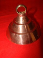 pavillon cache-piton époque Art-Déco en cuivre pour lustre diamètre : 10,5 cm