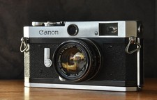 Canon P Rangefinder Camera with Canon 50mm f2.2 Lens. Excellent.