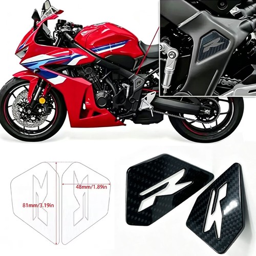 Honda CBR6R50R CB650R Frame Side Cover Trim Covers CBR 650 R Type R Emblem - Afbeelding 1 van 15