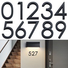 4 inch Modern House Address Numbers and Letters, color choices