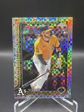 Willie MacIver 2025 Topps Chrome Update #USC81 X-Fractor RC Oakland Athletics