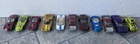 Vintage 1960s Hot Wheels Redlines Johnny Lightning Lot Of 11 Charger Mustang ETC