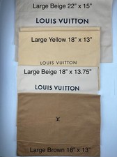 Louis Vuitton Large Envelope Flap Style Dust Bag