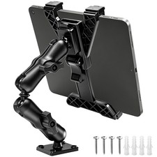 Tablet Holder for Truck Dashboard Wall Mount Drill Base for 7-11.5" iPad Galaxy