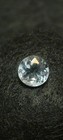 Round Faceted Light Blue Topaz Loose Gemstone, Transparent Cut, 1 Piece — photo 1