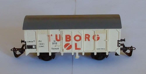 2achsiger Bier-Kühlwagen "Tuborg" der DSB für TT (TT-3210) | Zustand: Gebraucht