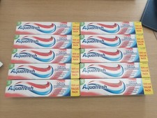 Image of Aquafresh Triple Protection Toothpaste 100ml X 10 PACKS JUST £19.49 FREE POSTAGE