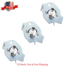 3Pcs Thermostat Thermal Fuse WP3977393 3977393 Replace for Whirlpool Dryer
