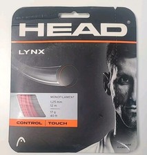 HEAD LYNX Monofilament Red 17g/1,25mm 40ft/12m Tennis String