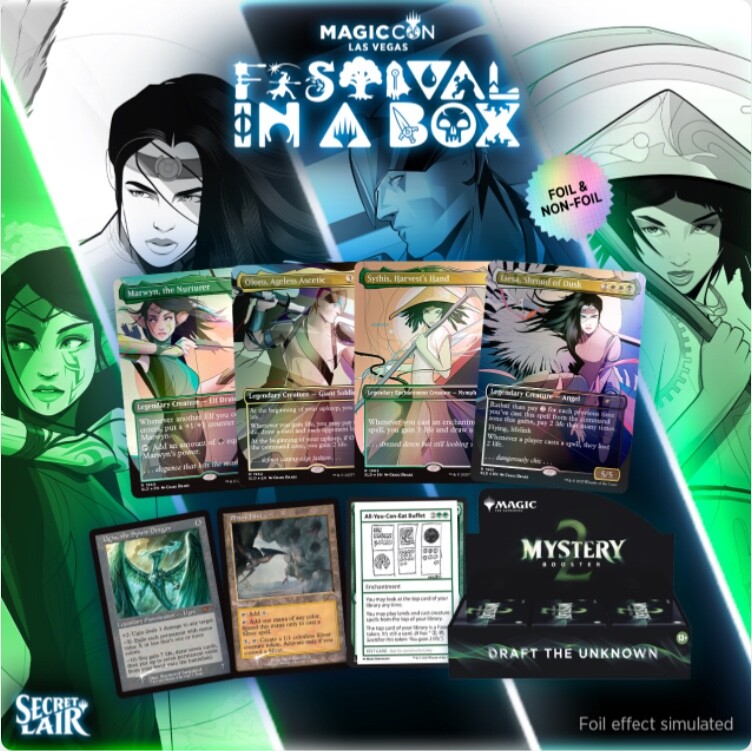 FESTIVAL IN A BOX: LAS VEGAS 2025 Box MTG Magic Secret Lair