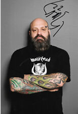 Kirk Windstein "Crowbar" signed 8x12 inch photo autograph Kirk Windstein "Crowbar" signed 8x12 inch photo autograph
