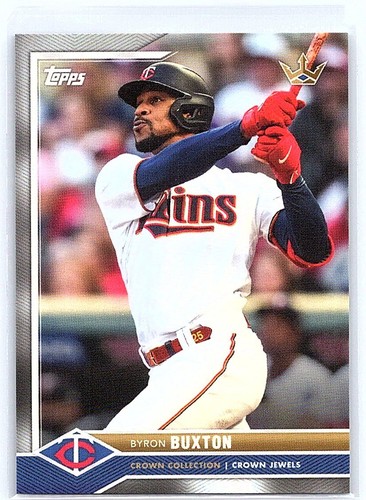 Byron Buxton 2022 Topps x Bobby Witt Jr. Crown Collection #23 Minnesota Twins