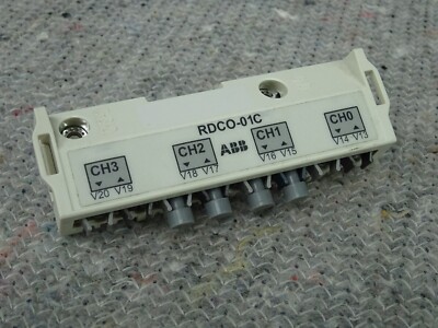 ABB RDCO-01C Rev:C  ACS800 inverter DDCS fiber optic communication module