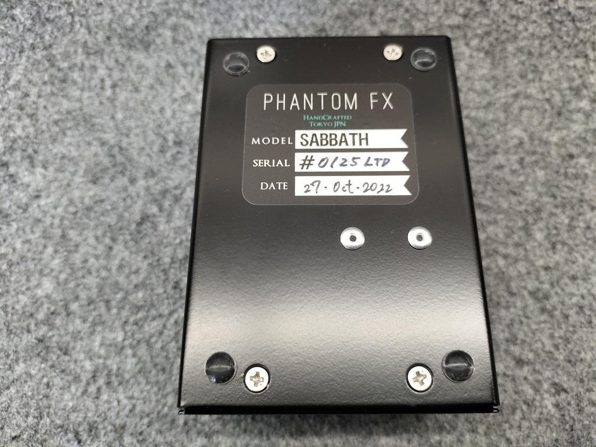 PHANTOM FX BLACK GAZE Fuzz Guitar Effect Pedal | eBay PHANTOM FX BLACK GAZE Fuzz Guitar Effect Pedal | eBay