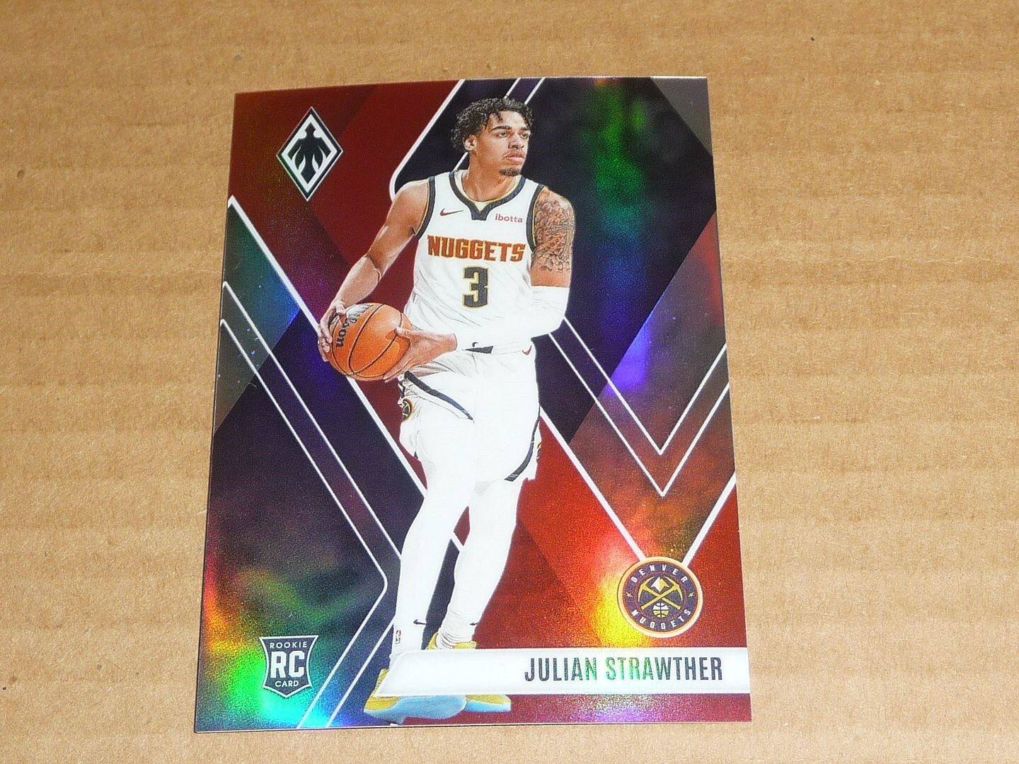 2023/24 Panini Phoenix RED JULIAN STRAWTHER 003/199 NUGGETS #283