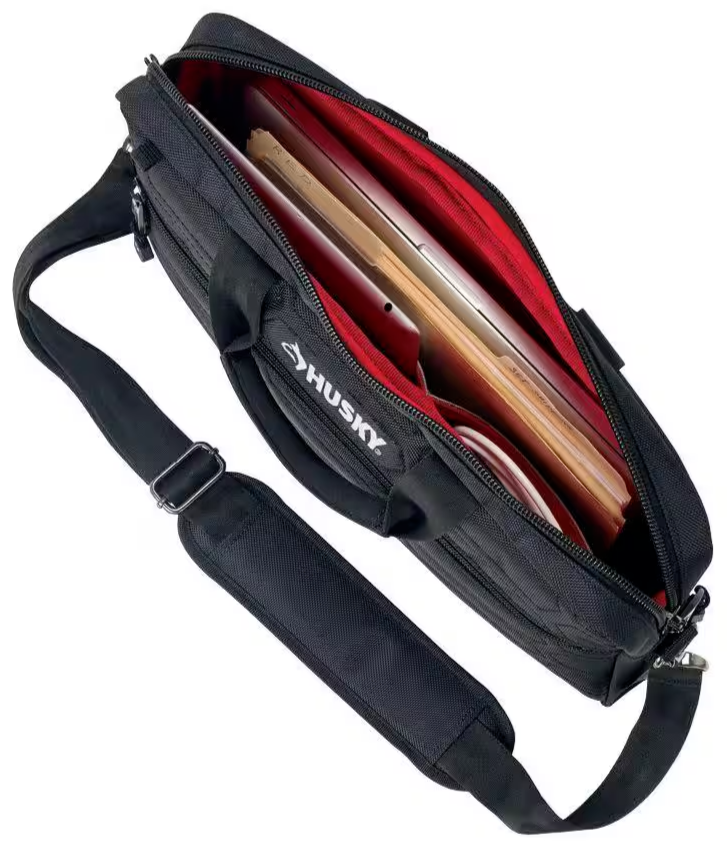 Husky 16 in PRO Grade Construction Briefcase Laptop Documents