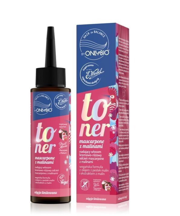 Only Bio x Wedel Mascarpone Toner with Raspberries 100ml