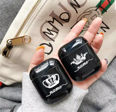 CUSTODIA COVER PER CUFFIE PERSONALIZZATA CON NOME AIRPODS APPLE | eBay