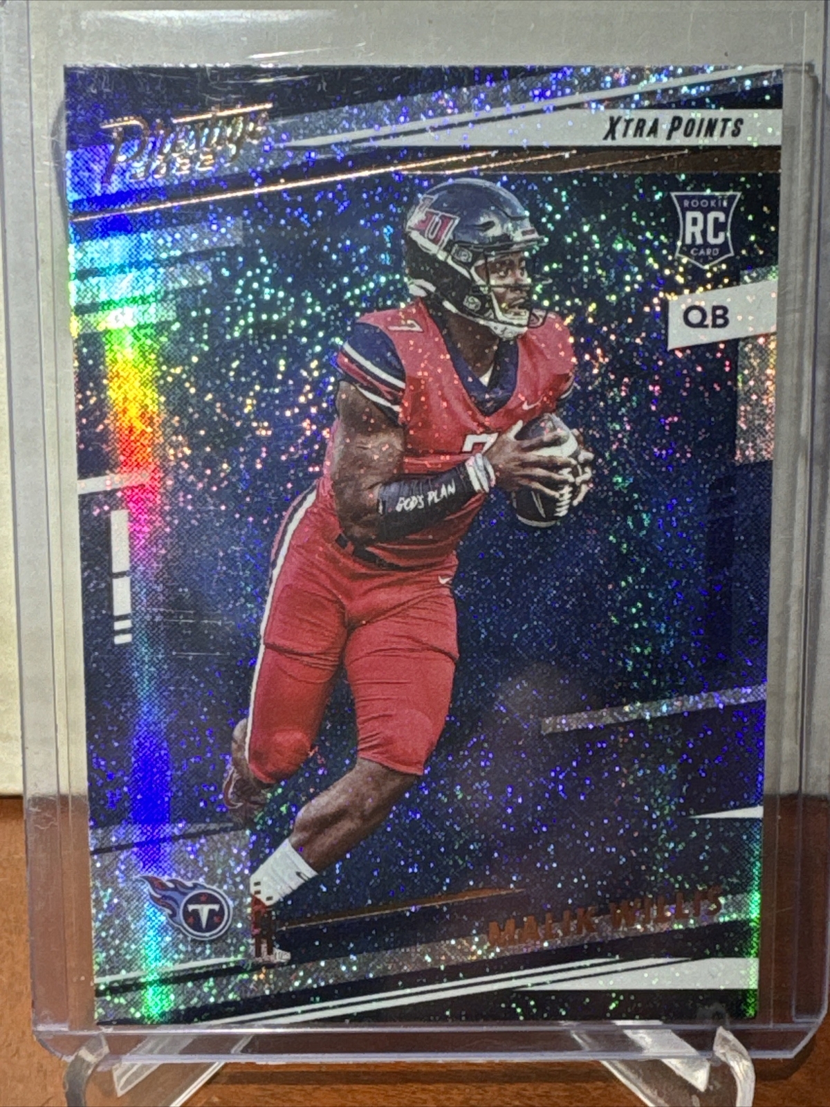 2022 Panini Prestige Malik Willis RC #303 Xtra Points Galaxy