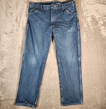 Dickies Carpenter Jeans Men's 38x32 Blue Relax Fit Utility Denim Workwear 1994NB