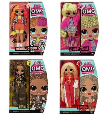 2021 L.O.L. OMG SURPRISE! SET 4 DOLLS RE-RELEASE S1 LOL Bee