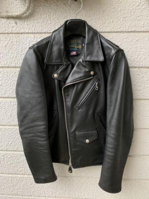 schott double rider jacket #0124 Size 38 | eBay