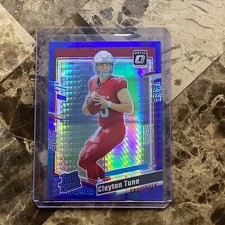 2023 Donruss Optic Rated Rookie Blue Hyper #202 Clayton Tune Cardinals A43
