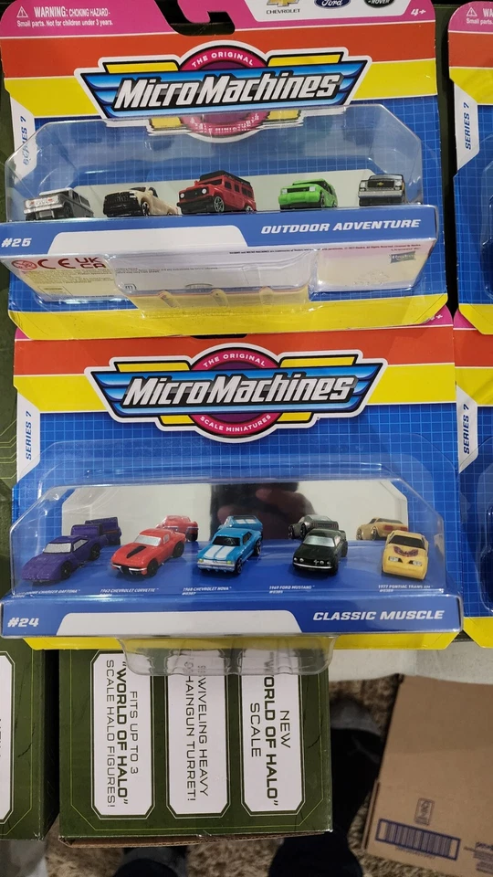 Micro Máquinas Serie 7 Completo Plus Camaro Generaciones Lote De 7 Foto 4 de 4