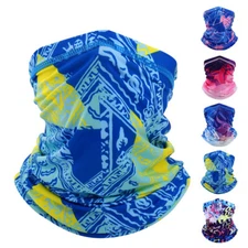 Neck Gaiter UPF 50 Face Mask Bandana UV Protection Breathable Mask for Men Women