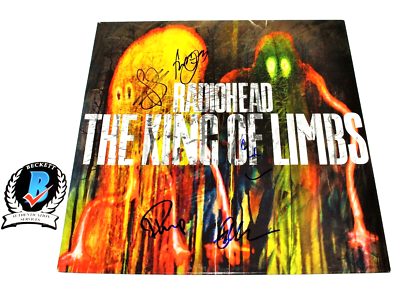 RADIOHEAD /THE KING OF LIMBS レコード RADIOHEAD BAND SIGNED 'THE KING OF LIMBS' RECORD VINYL ALBUM
