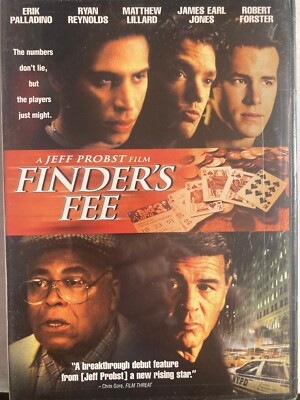 FINDER'S FEE DVD 2003 Ryan Reynolds James Earl Jones BRAND NEW REGION 1
