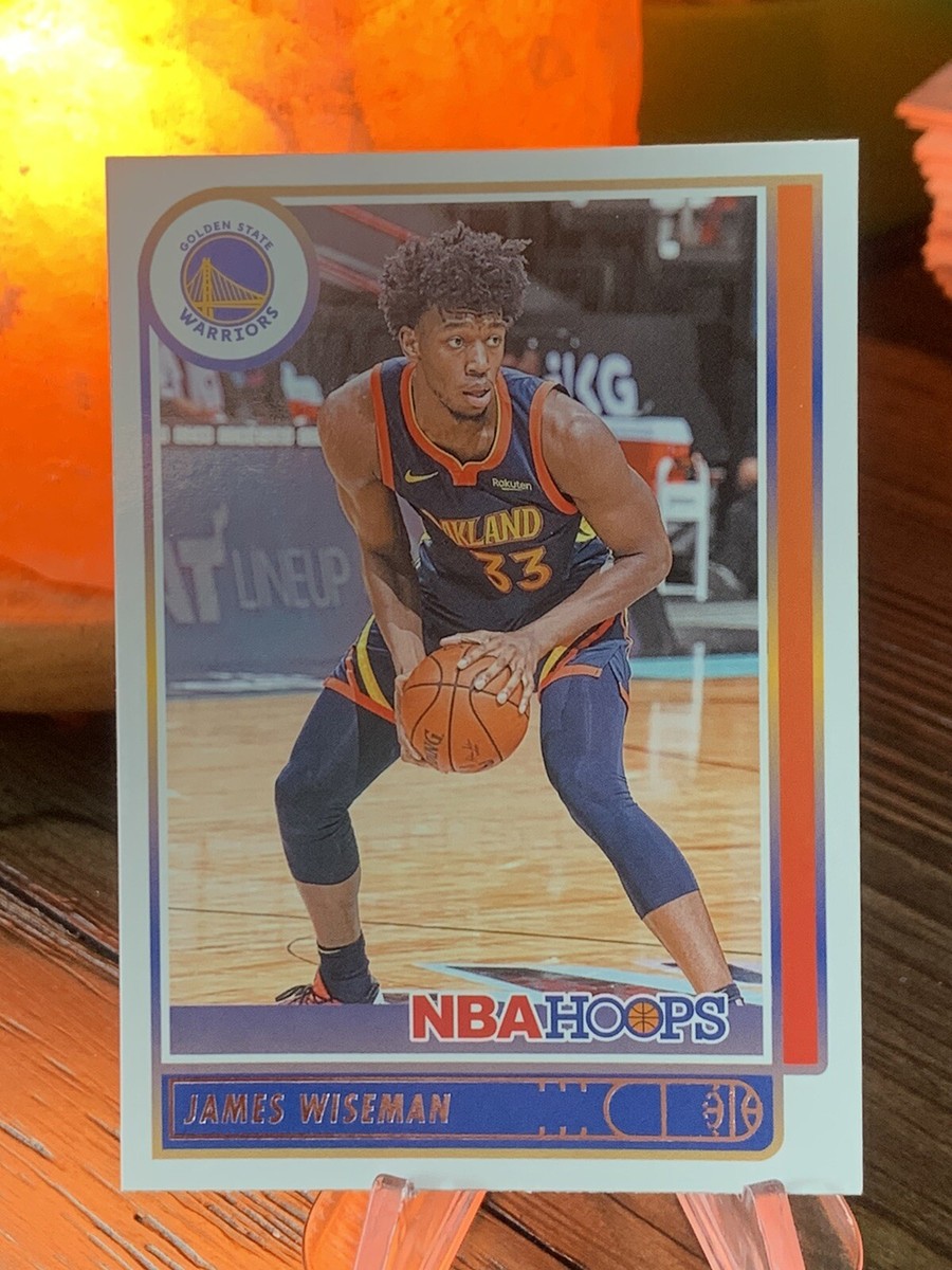 JAMES WISEMAN 2021-22 Panini NBA HOOPS Base Card #58 Golden State