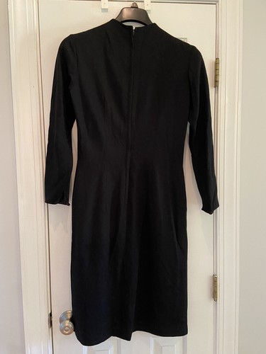 Vintage 1960s Lilli Diamond Dress, Black, 8/10 - Picture 5 of 8