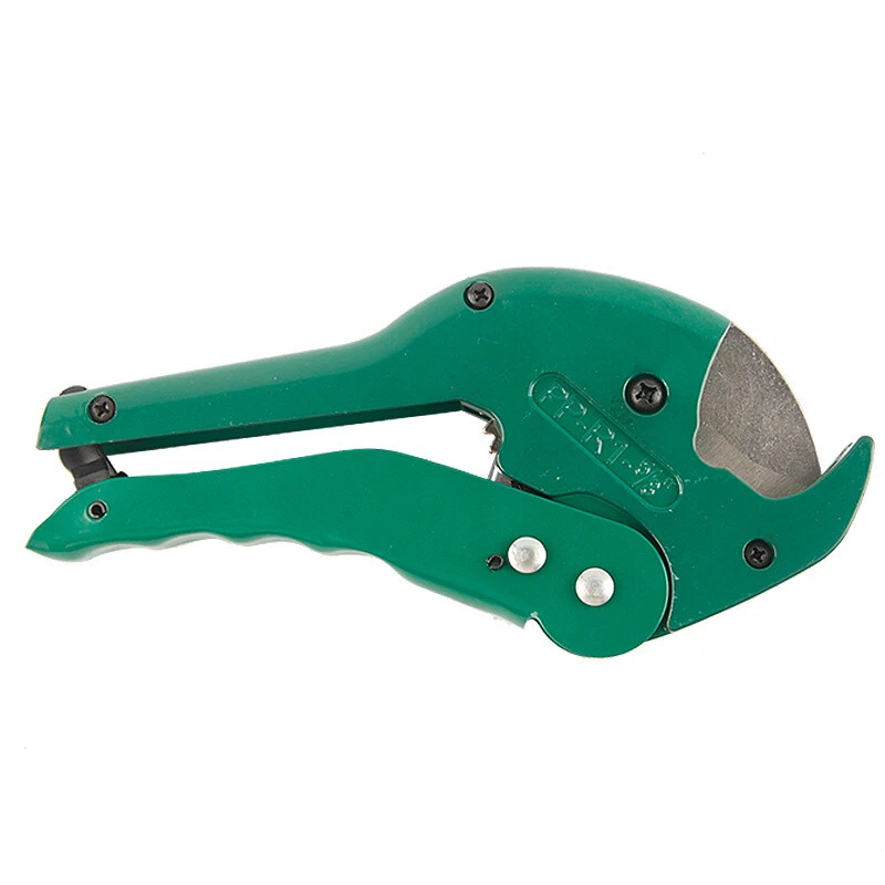 PVC Pipe Cutter Heavy Duty Tubing Tube Cutter 1-5/8" (42mm) Ratchet Cutting Tool - Image 3 of 4