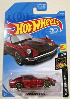 2018 Hot Wheels HW Nightburnerz CUSTOM DATSUN 240z #140 red VHTF